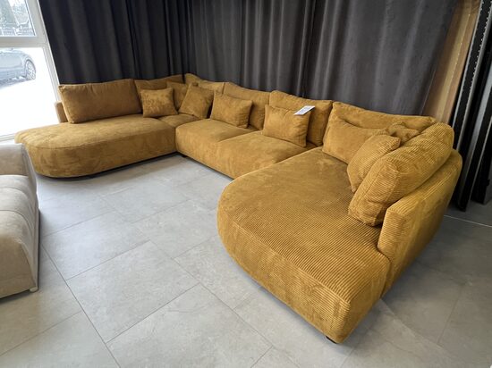 U veida dīvāns LARS